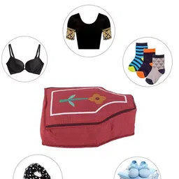 Kuber Industries Maroon Set of 1 Regular Multi-Utility Organisers image 4