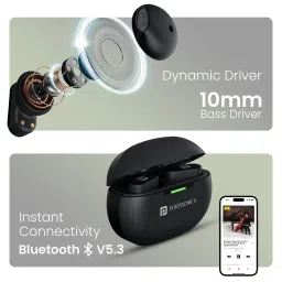 portronics Black Long Playtime image 2