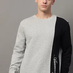 OPERATIVE Men Colourblocked Sweatshirt image 5