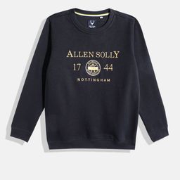Allen Solly Junior Boys Brand Logo Embroidered Sweatshirt-picture-11