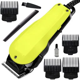 KMIE Corded Waterproof Beard Mustache Trimmer 9W Hair Clipper Electric Razor 5488 Fully Waterproof Grooming Kit 0 min Runtime 4 Length Settings-picture-18