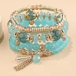 DressBerry Women 4 Crystals Bracelet image 5