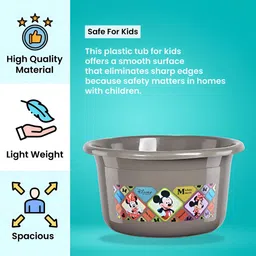 Aura Grey 2 piece Abstract Plastic Bath Accessories Set image 4