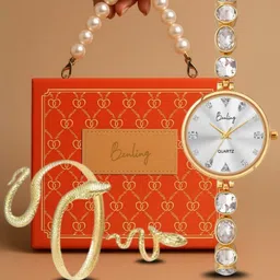 BENLING Women Bracelet With Analogue Watch Gift Set-picture-39