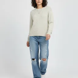 glitchez Self Designed Oversized Sweater image 2