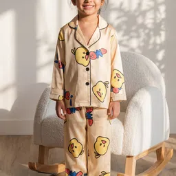 YK Girls Printed Night suit-picture-46