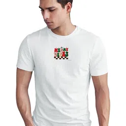 Seekbuylove Men Typography Printed Bio Finish T-shirt image 4