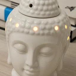POOKIEMOON Electric Buddha Aroma Diffuser With Jasmine & Rose Oils 10ml Each image 3
