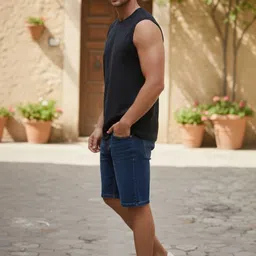 Moda Rapido Round Neck Sleeveless Regular Fit T-shirt image 2