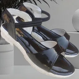 NEW LATEST Girls Backstrap Leather Open Toe Flats-picture-28
