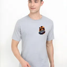 SZN Men Printed Short Sleeves Regular Fit T-shirt-image-76