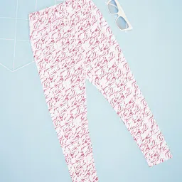 Pantaloons Junior Girls Cotton Printed Ankle- Length Leggings-image-19