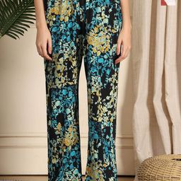 TAG 7 Pack Of 2 Printed Cotton Mid-Rise Lounge Pants-picture-49