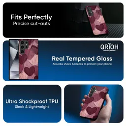 QRIOH Geometric Printed Samsung Galaxy M15 5G Silicone Back Case image 2