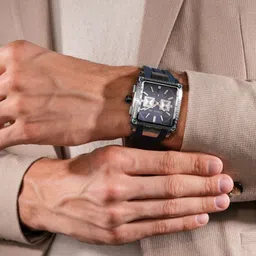 Cerruti 1881 Men Embellished Dial & Bracelet Style Straps Analogue Watch CECIWGO0018807W image 3