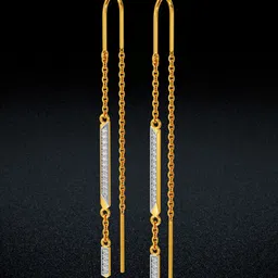 Joyalukkas Women 22KT Gold Earrings 3.38gm-picture-42