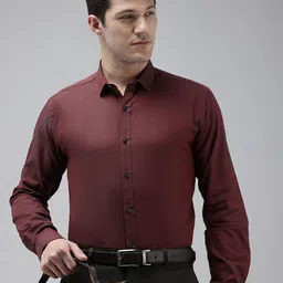 van heusen V Dot Slim Fit Pure Cotton Formal Shirt-picture-35