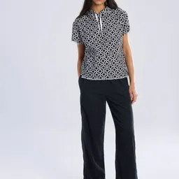 Terra Luna Women Slim Fit Trousers-image-39