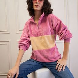 SASSAFRAS Women Colourblocked Sweatshirt-picture-44