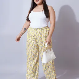 U&F Beyond Women Printed Palazzos image 4