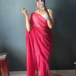 Moda Rapido Bandhani Pure Georgette Ready to Wear Bandhani Saree image 3