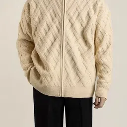 StyleCast x Revolte Men Mock Collar Cardigan image 5