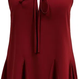 don't be basic Halter Neck A-Line Dress image 3