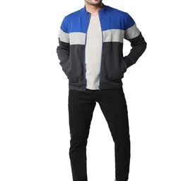 Basics Men Sporty Jacket with Embroidered image 5