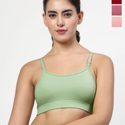 LILY Pack Of 4 Full Coverage Workout Bra-picture-41