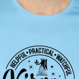 NOBLE HUSTLE Typography Printed Short Sleeves Cotton T-shirt image 2