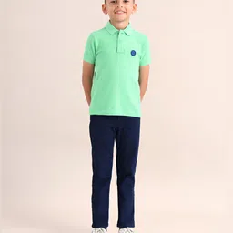 U.S. Polo Assn. Kids Boys Brand Logo Polo Collar T-shirt image 4