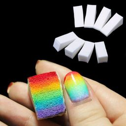 adoere Nail Art Ombre Block Sponges Accessory DIY Foam Manicure Stamper Polish-picture-4
