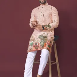 Zargnut Attire Men Cotton Kurtas-picture-16