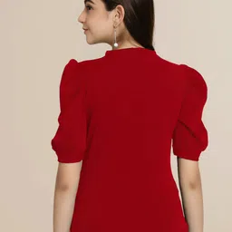 Mast & Harbour Puff Sleeve Top image 5