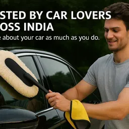 rich mart Car Duster, Wax-Treated Microfiber Dust Removal for Cars, SUVs Wet and Dry Duster image 5