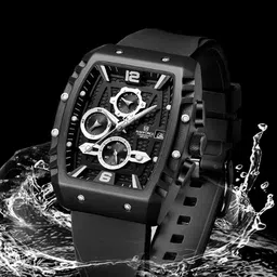 Naviforce Men Dial & Straps Analogue Chronograph Watch NF8025 BWB image 2