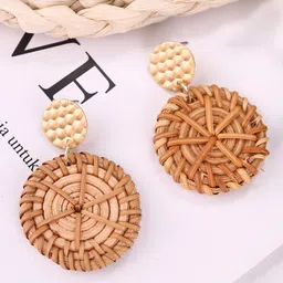 StyleCast x Revolte Geometric Drop Earrings image 1