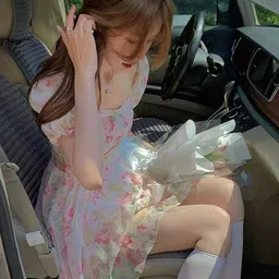 StyleCast Floral Print Puff Sleeve Fit & Flare Mini Dress-picture-16