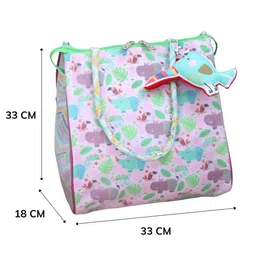 ROSADA Unisex Animal Printed Shopper Tote Bag image 3