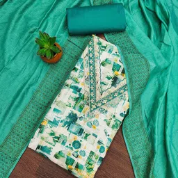 KALINI Embroidered Unstitched Dress Material-picture-15