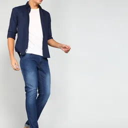 WROGN Men Classic Heavy Fade Jeans image 4