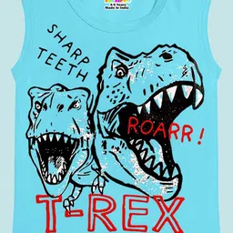 KUCHIPOO Boys 5 Printed Applique T-shirt image 3