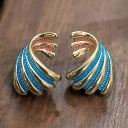 MYSTERIOUSMART Contemporary Studs Earrings image 3