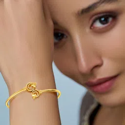 Joyalukkas 22KT Delicate Butterfly Gold Bangle- 9.046 gms image 5