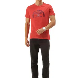 AMSWAN Men Printed Applique T-shirt image 5