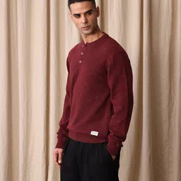 Mr Bowerbird Round Neck Pure Woollen Pullover image 4
