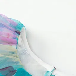 TIOR Floral Print Fit & Flare Dress image 3