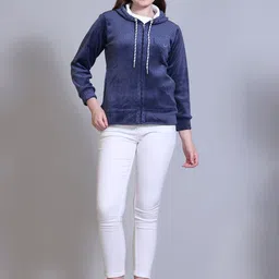 CUPID Women Fleece Lightweight Outdoor Open Front Jacket image 3