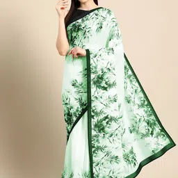 BUTA BUTI Floral Pure Cotton Saree-picture-20