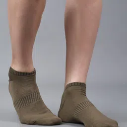 Force NXT Men Pack Of 3 Cotton Ankle-Length Socks image 3